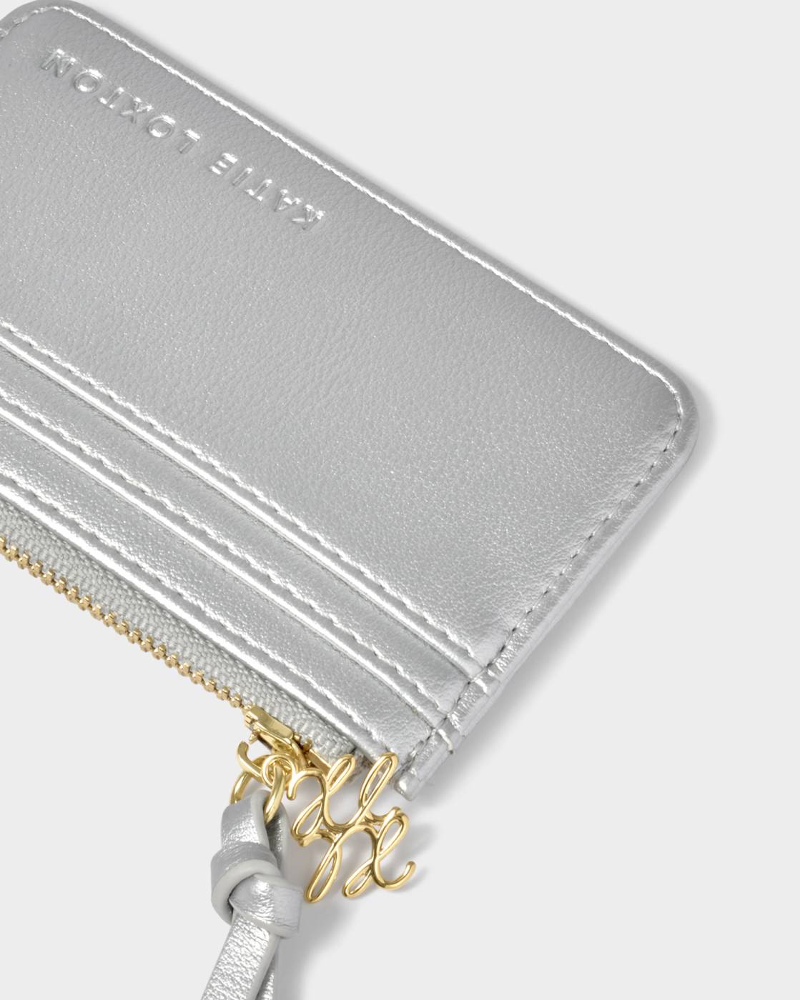 Katie Loxton Gift Boxed Coin & Cardholder Silver