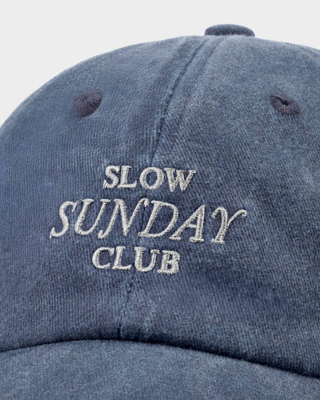 Katie Loxton Embroidered Cap Slow Sunday Club Navy One Size