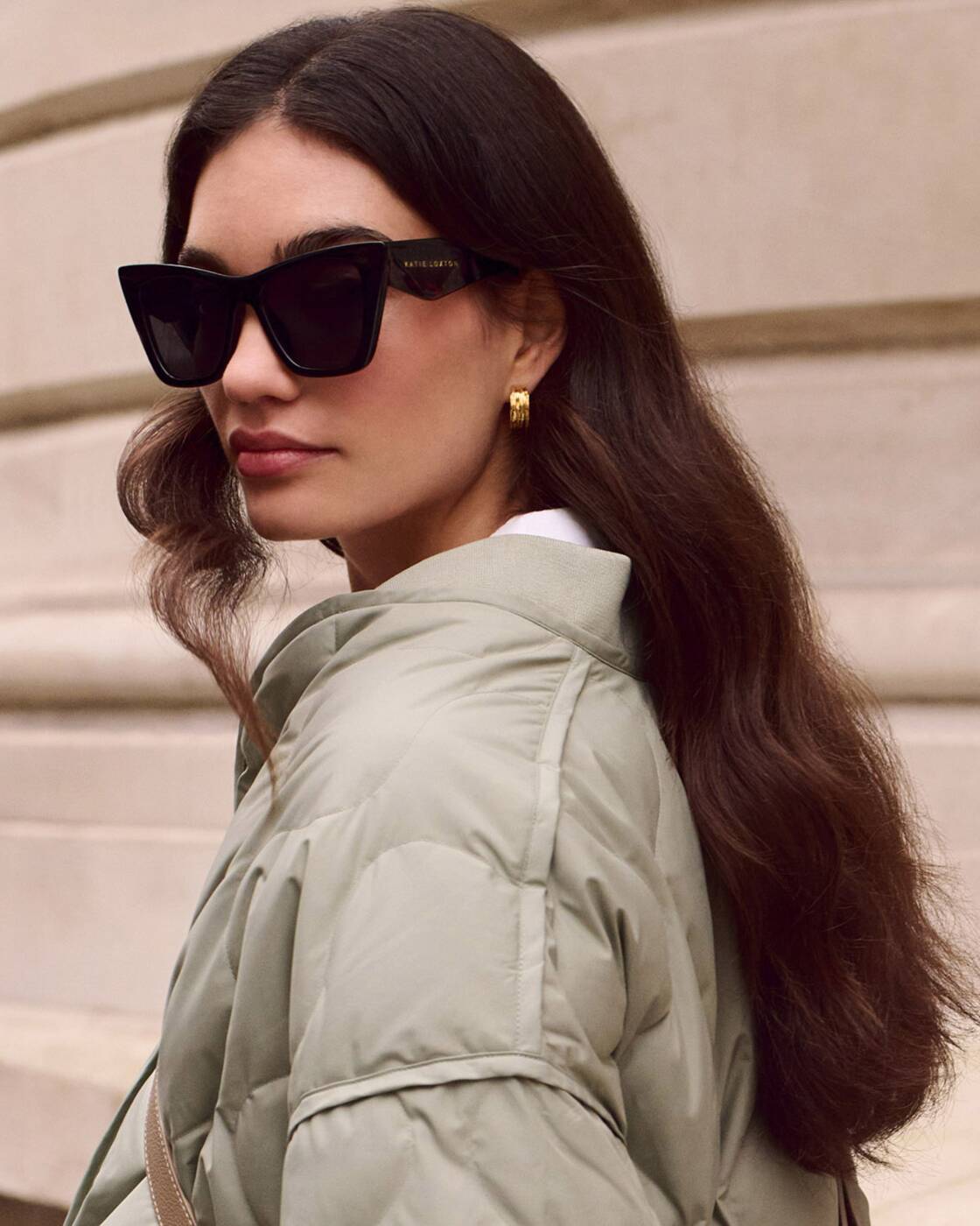 Katie Loxton Porto Sunglasses Black / Tortoiseshell