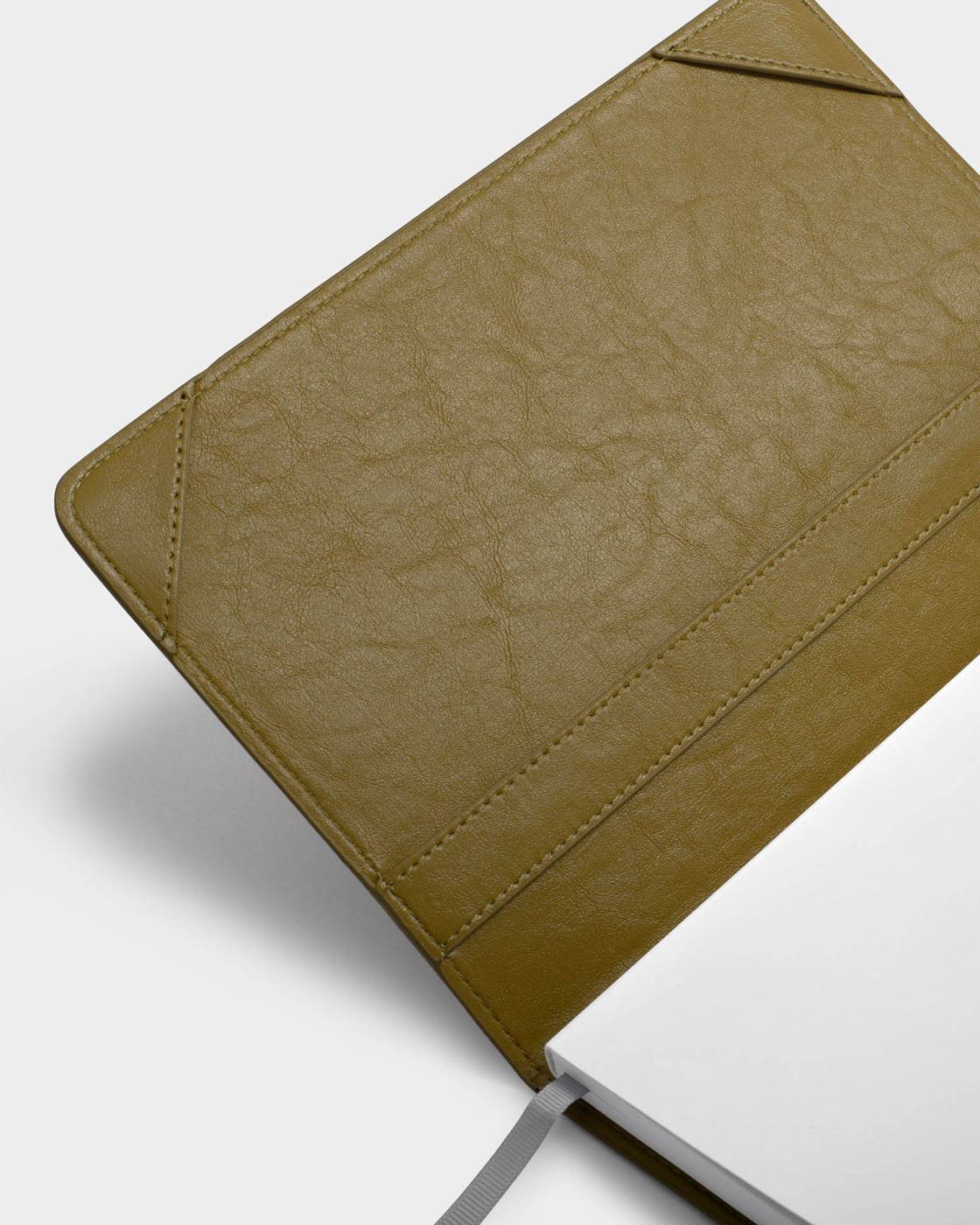 Katie Loxton Notebook Cover And A5 Lined Notepad Olive Distressed