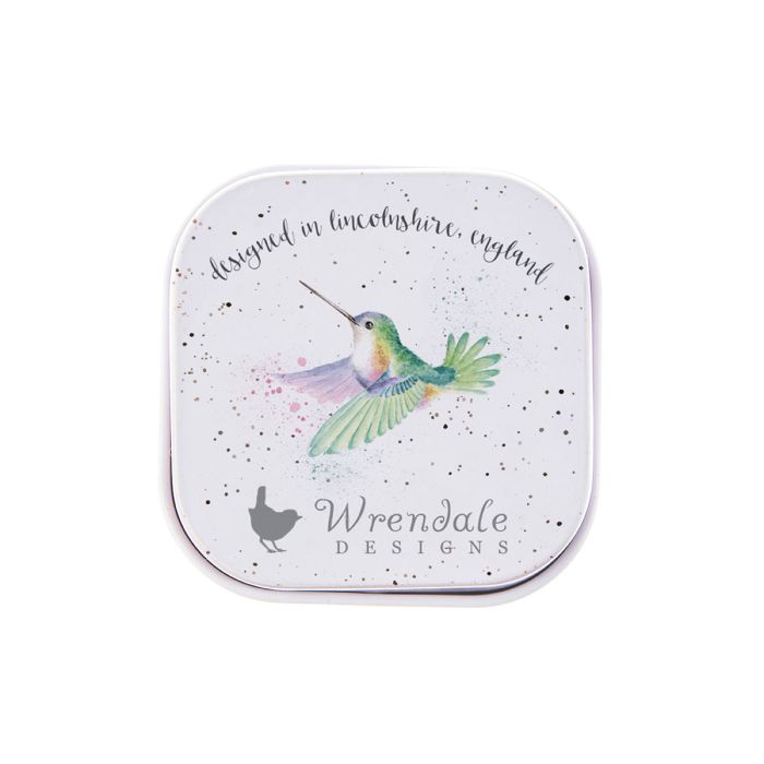 Wrendale Designs 'Wisteria Wishes' Hummingbird Lip Balm Tin
