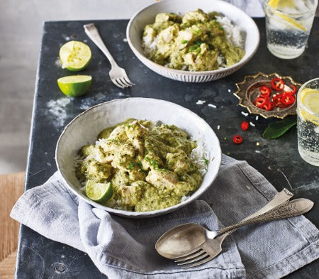 Cook Frozen Green Thai Chicken Curry