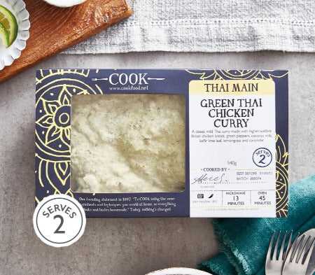 Cook Frozen Green Thai Chicken Curry