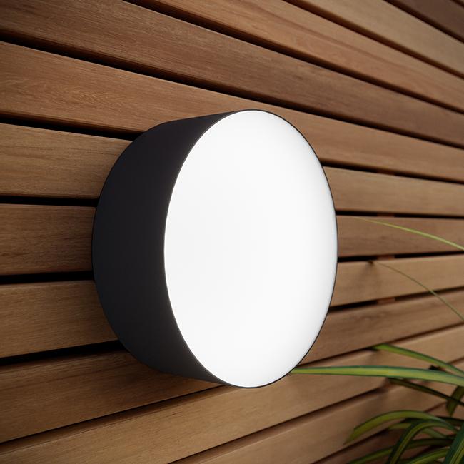Solar Centre DOT USB Rechargeable Bulkhead Solar Outdoor Light DualWhite