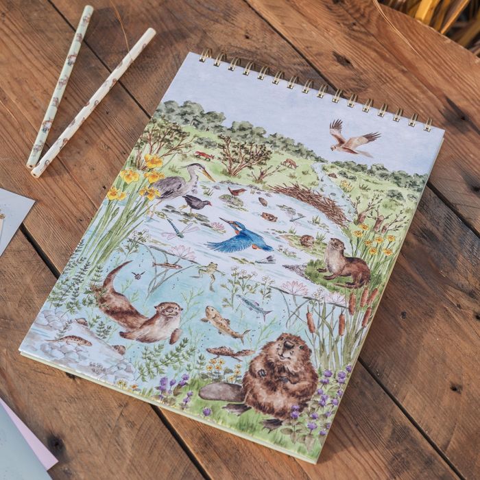 Wrendale Designs 'The Riverbank' Nature Sketchbook