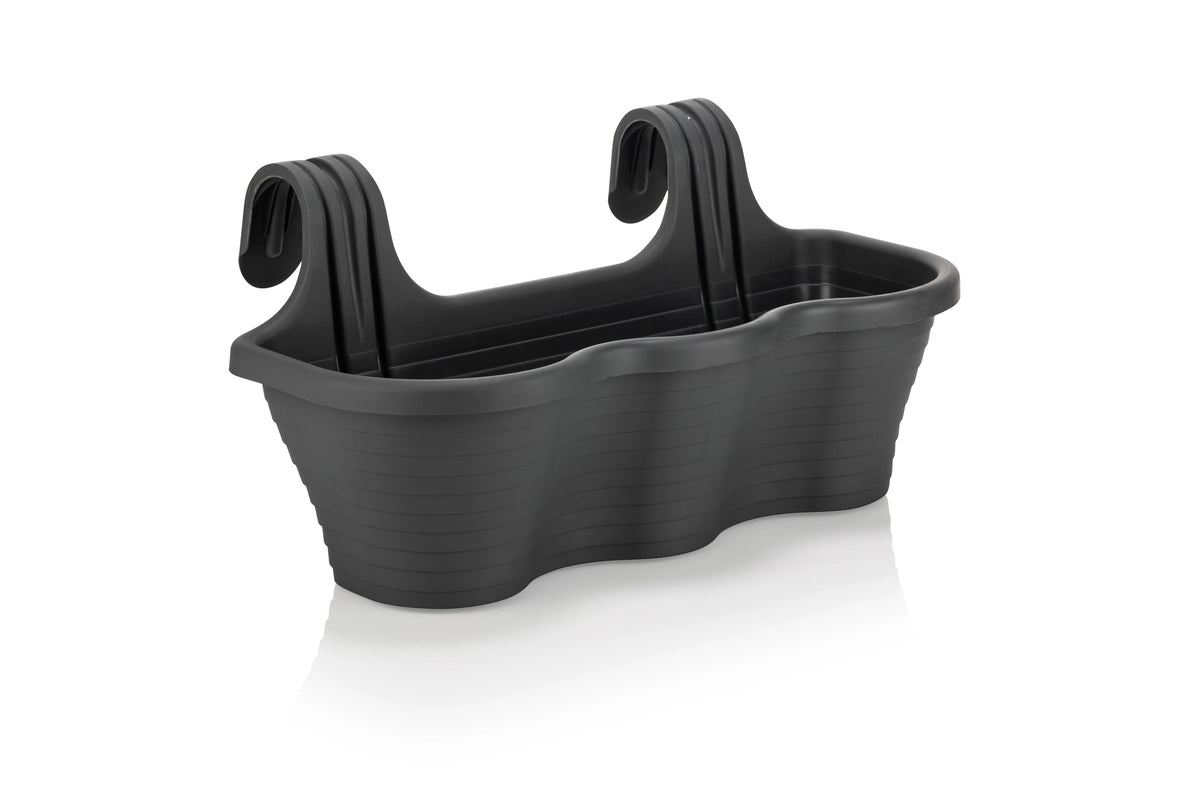 Stewart Plastics Hanging Pot Anthracite L