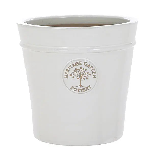 Woodlodge Heritage Pot White